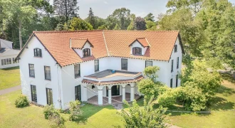 Stucco Colonial Home for Sale