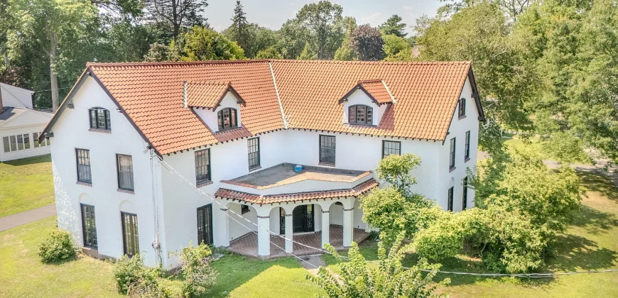 Stucco Colonial Home for Sale
