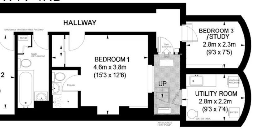 3 bedroom flat for Sale