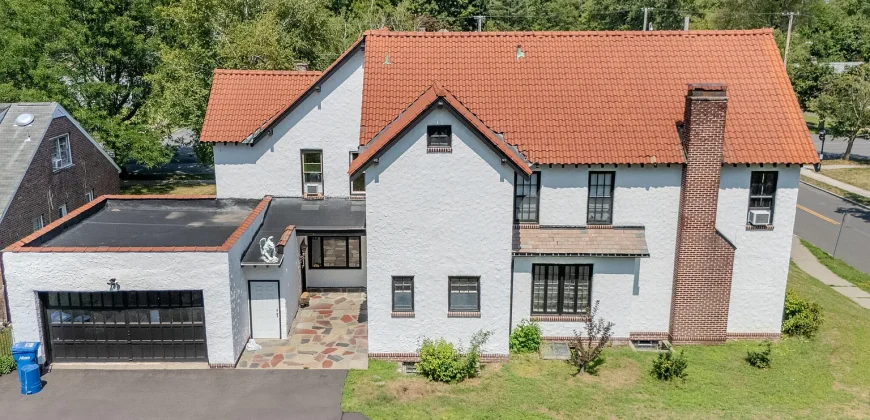Stucco Colonial Home for Sale